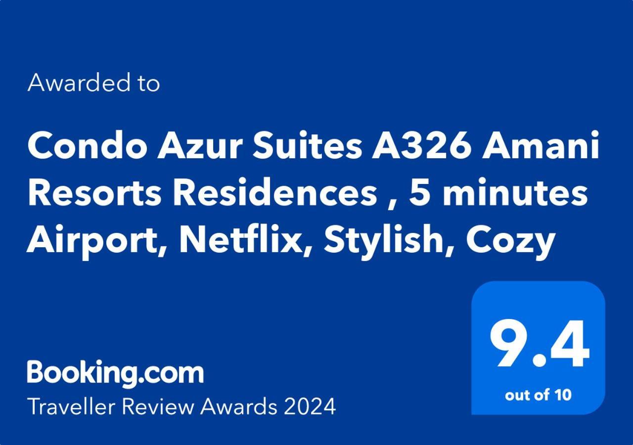 Condo Azur Suites A326 Amani Resorts Residences , 5 Minutes Airport, Netflix, Stylish, Cozy With Luxurious Swimming Pool Мактан Экстерьер фото